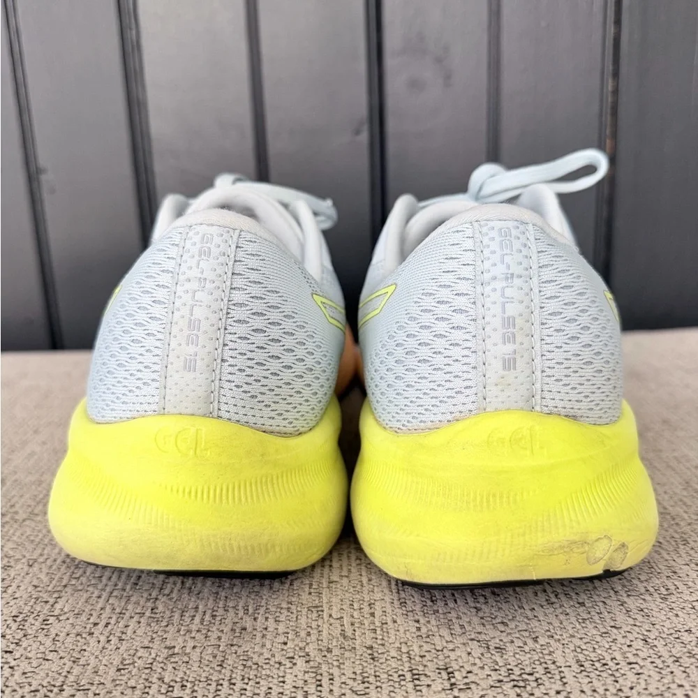 ASICS Women's Gel-Plus Paris Athletic Shoes - Cool Grey And Safety Yellow